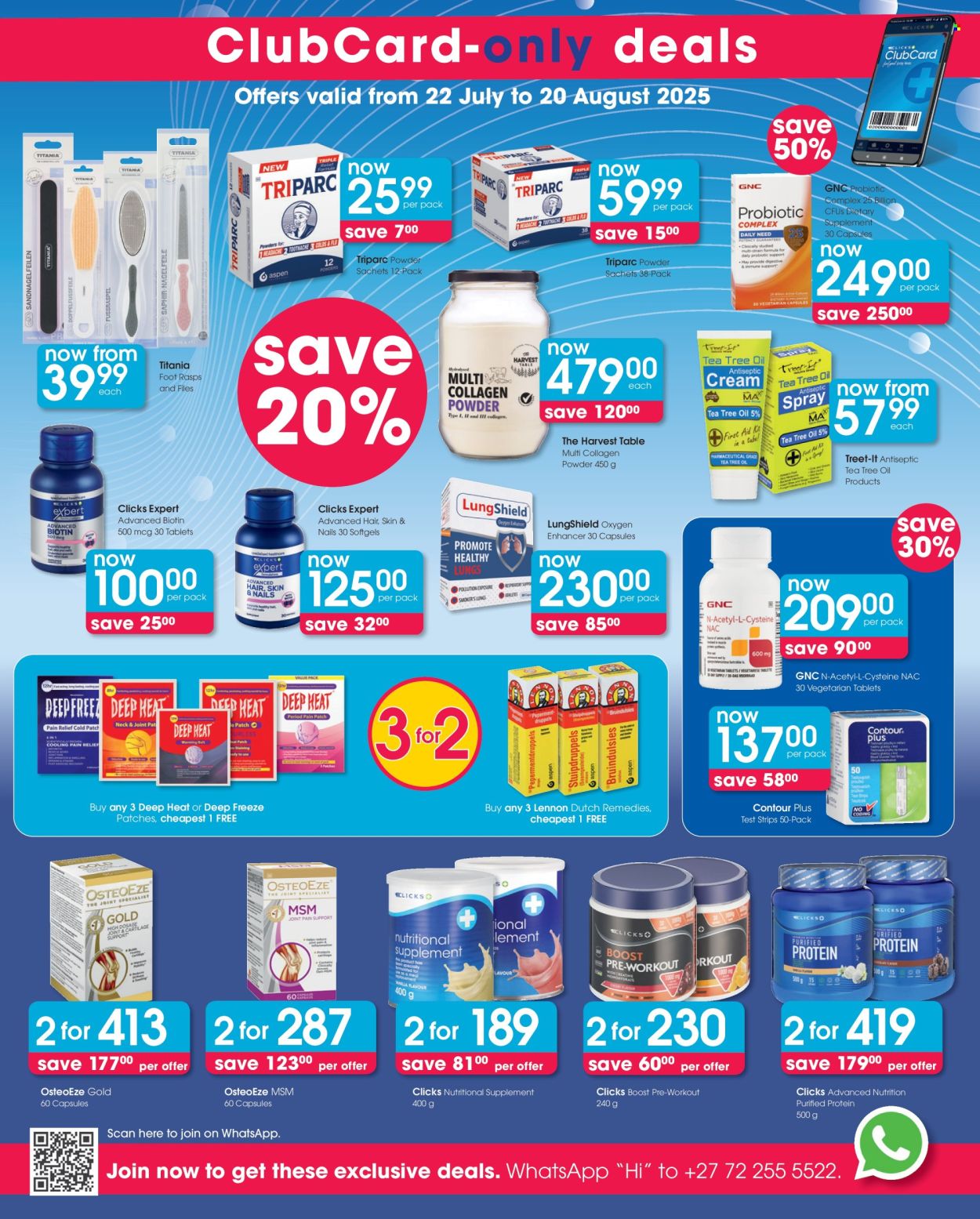 Clicks specials - 22/07/2025 - 06/08/2025. Page 8