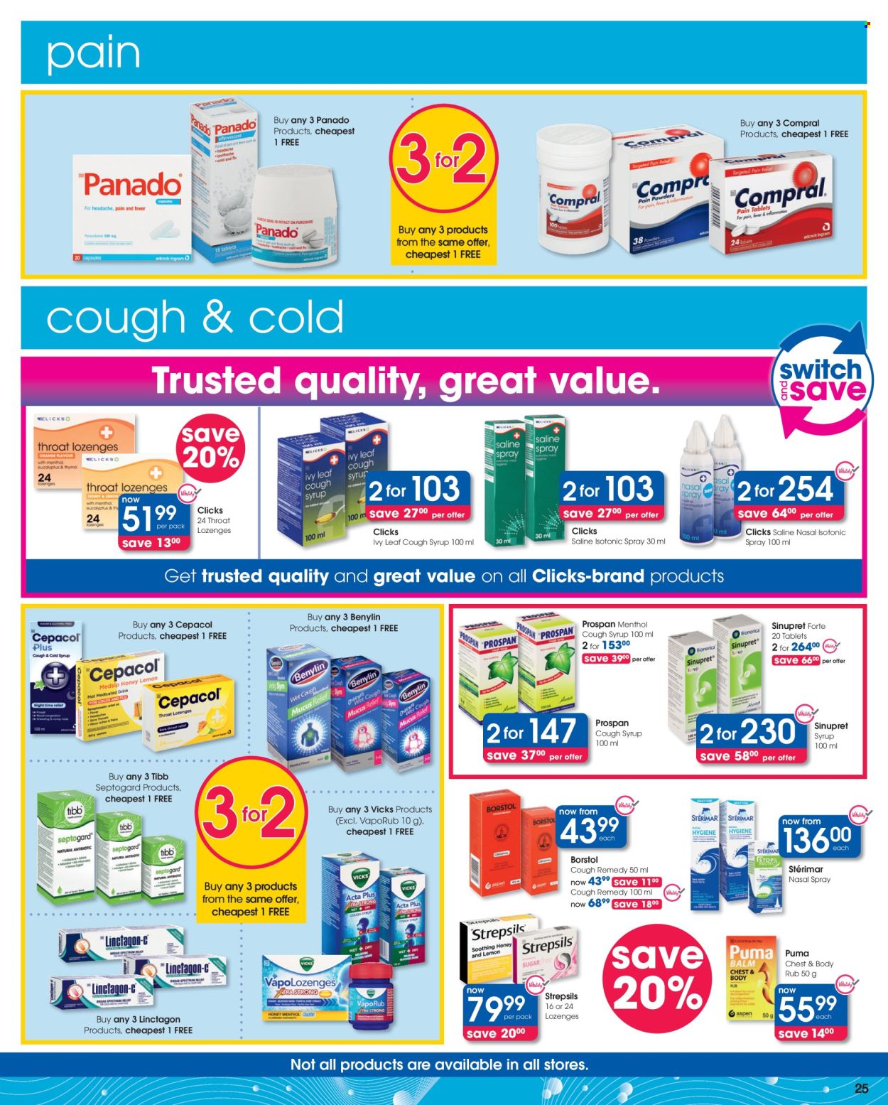 Clicks specials - 22/07/2025 - 06/08/2025. Page 25