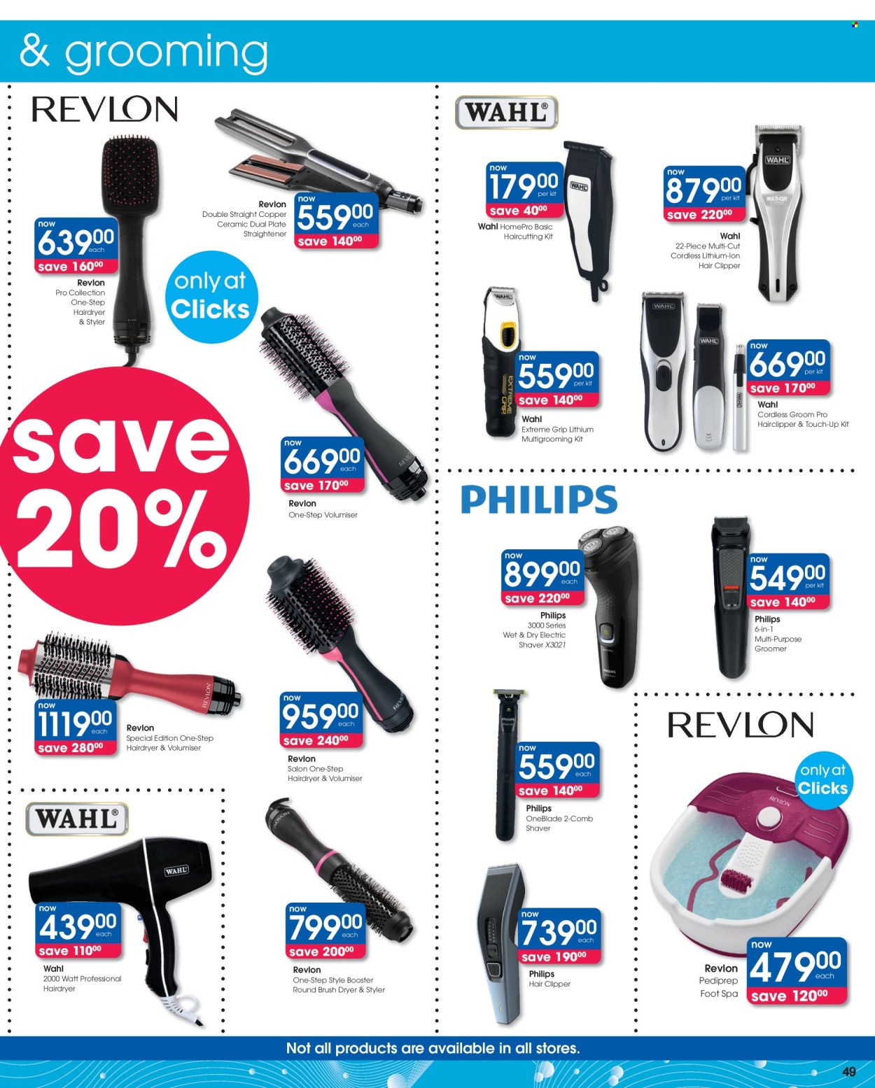 Clicks specials - 22/07/2025 - 06/08/2025. Page 49