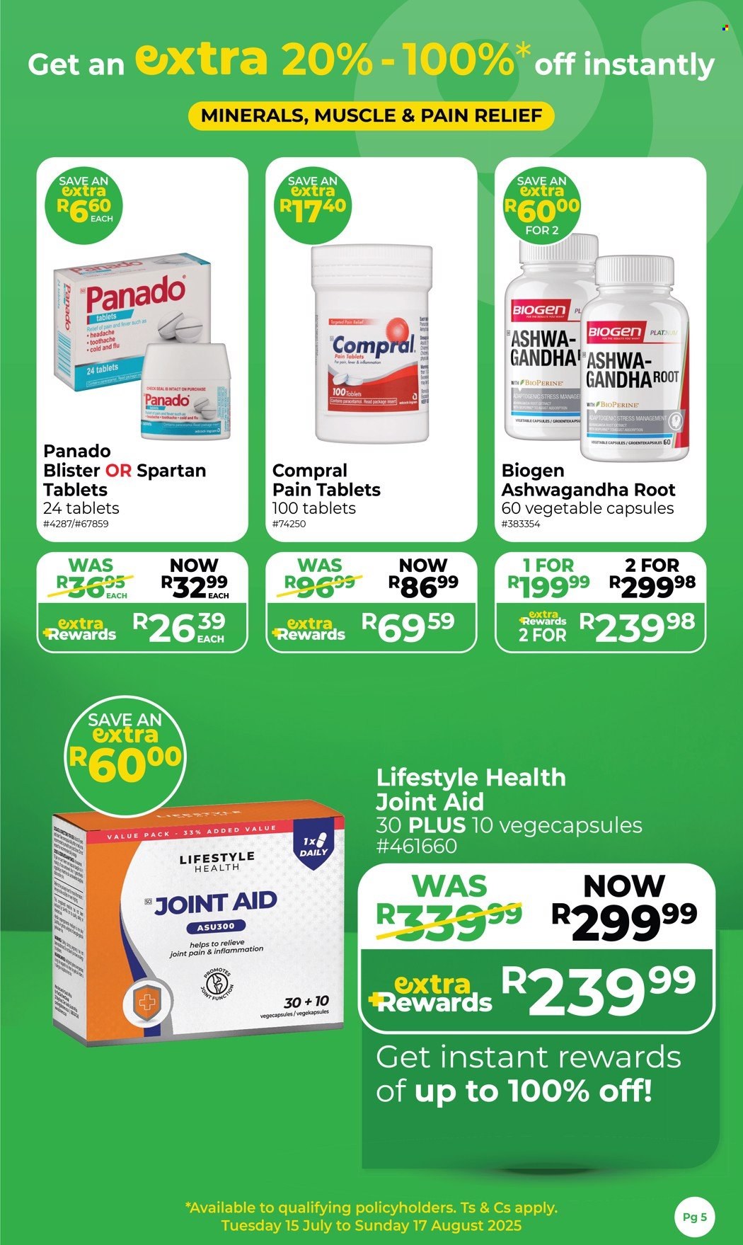 Dis-Chem specials - 15/07/2025 - 17/08/2025. Page 5