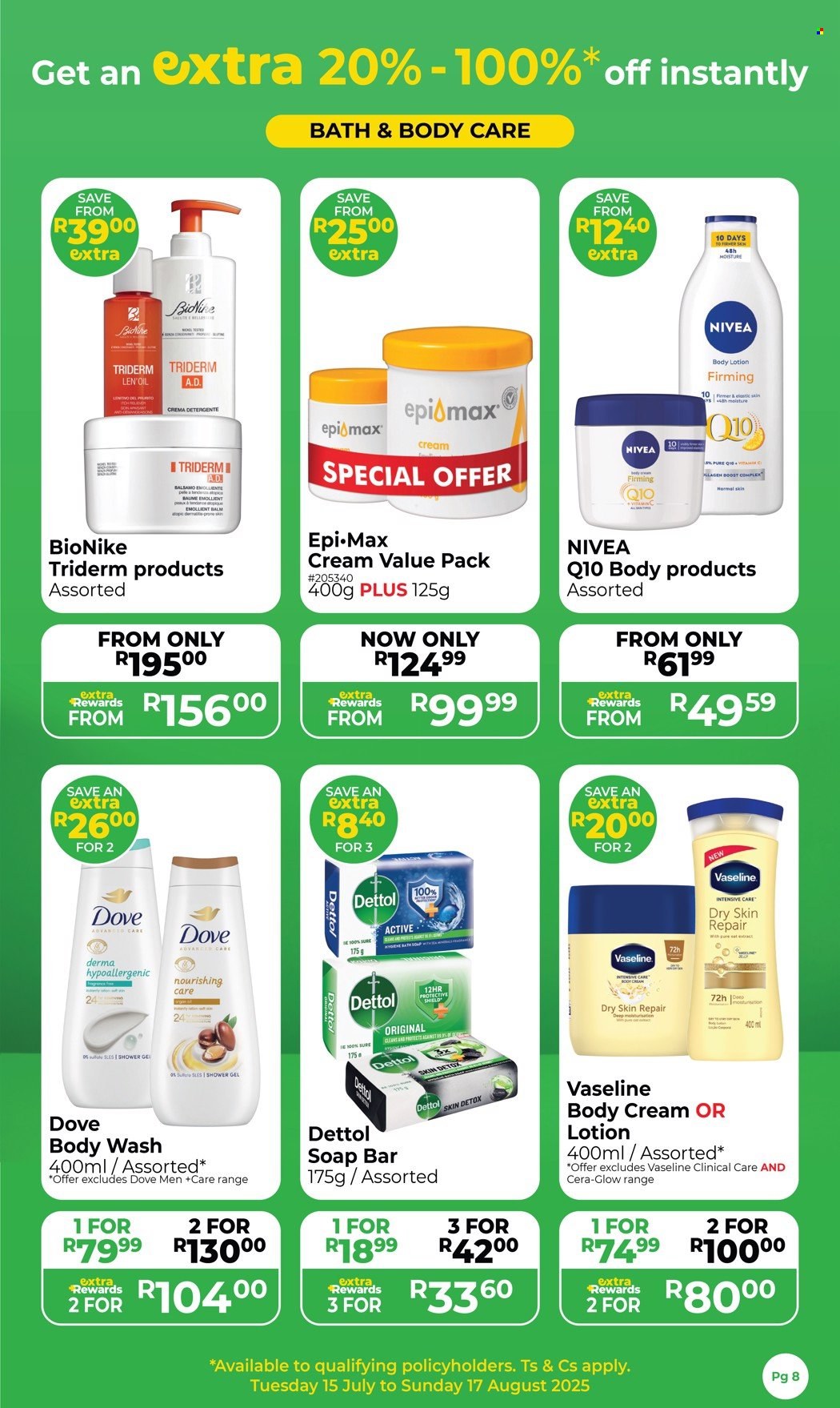 Dis-Chem specials - 15/07/2025 - 17/08/2025. Page 8
