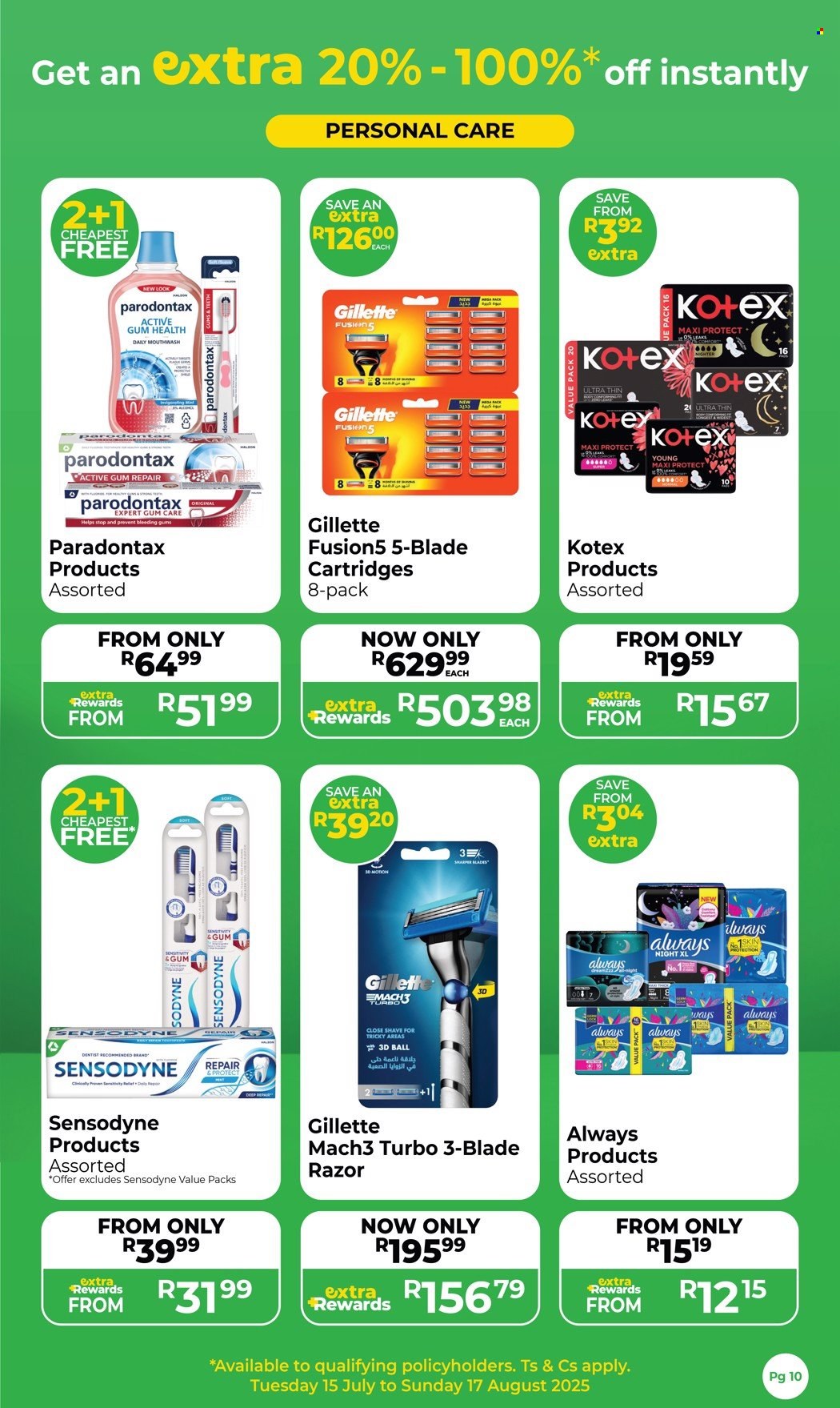 Dis-Chem specials - 15/07/2025 - 17/08/2025. Page 10