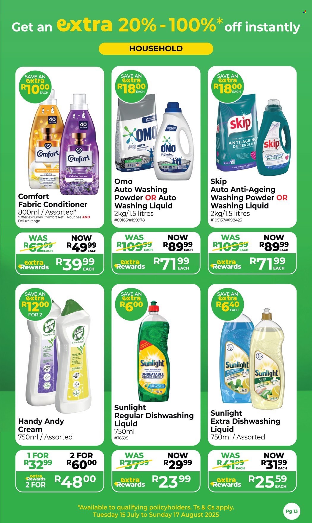 Dis-Chem specials - 15/07/2025 - 17/08/2025. Page 13
