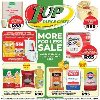 1UP Cash & Carry catalogue  - 23/07/2025 - 11/08/2025.