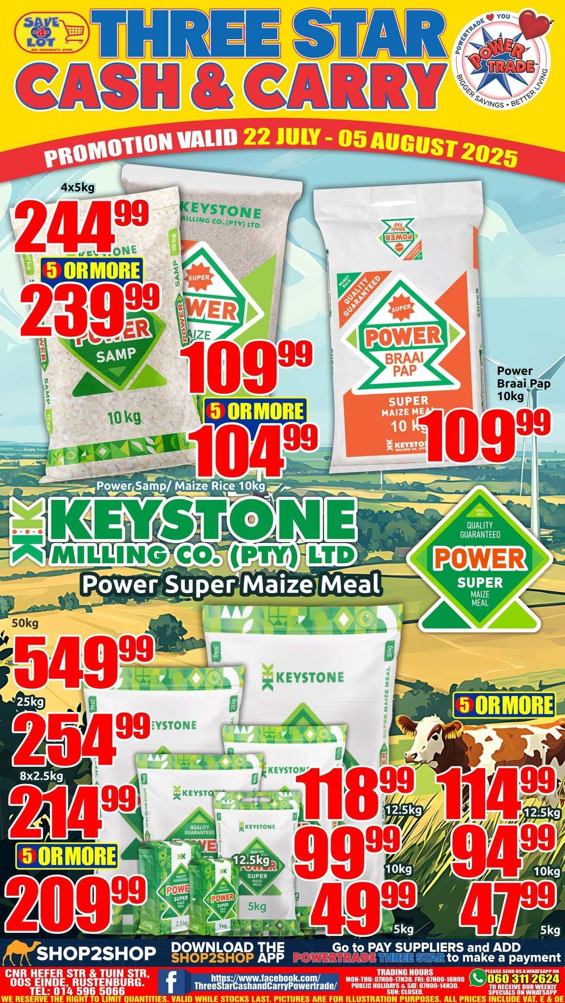 Three Star Cash and Carry specials - 22/07/2025 - 05/08/2025. Page 3