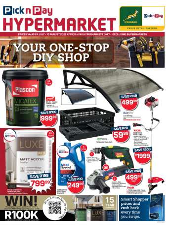 Pick n Pay Hypermarket catalogue  - 24/07/2025 - 10/08/2025.