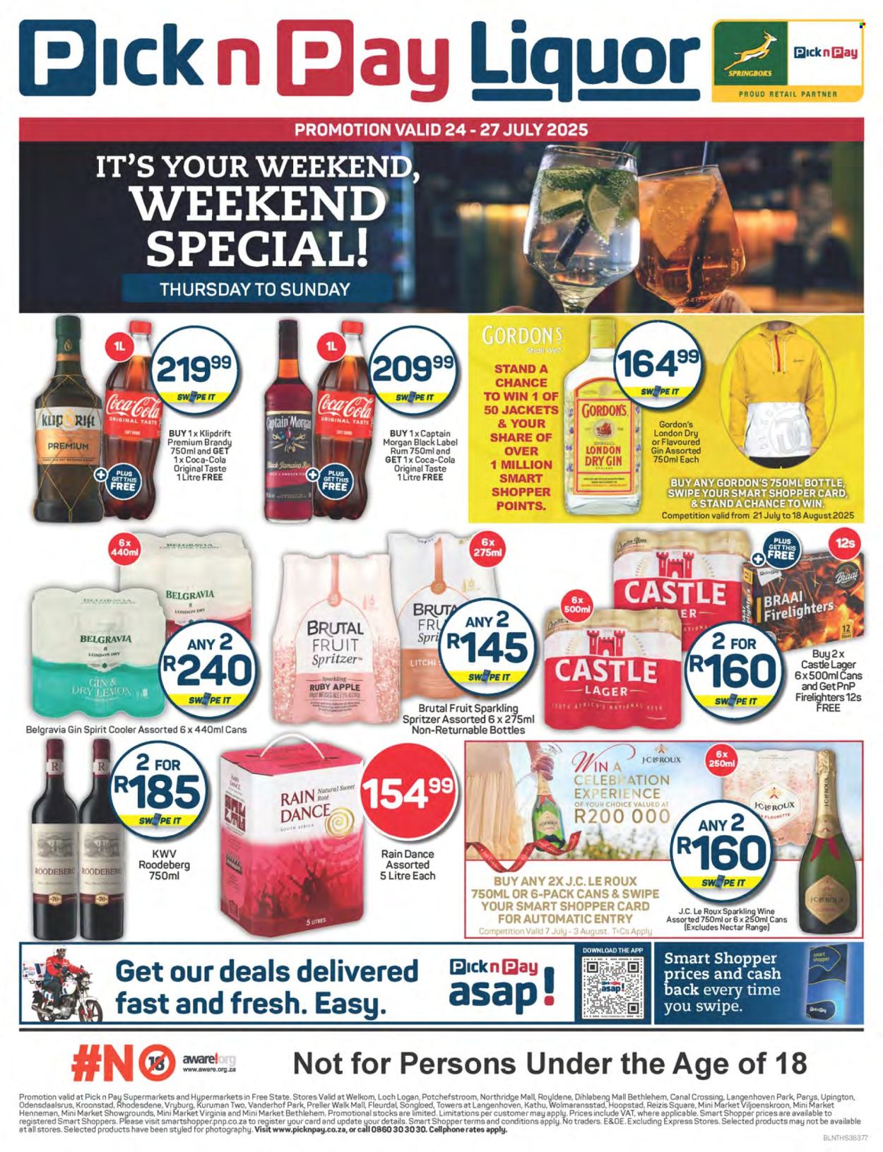 Pick n Pay specials - 24/07/2025 - 27/07/2025. Page 1