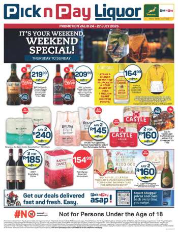 Pick n Pay catalogue  - 24/07/2025 - 27/07/2025.