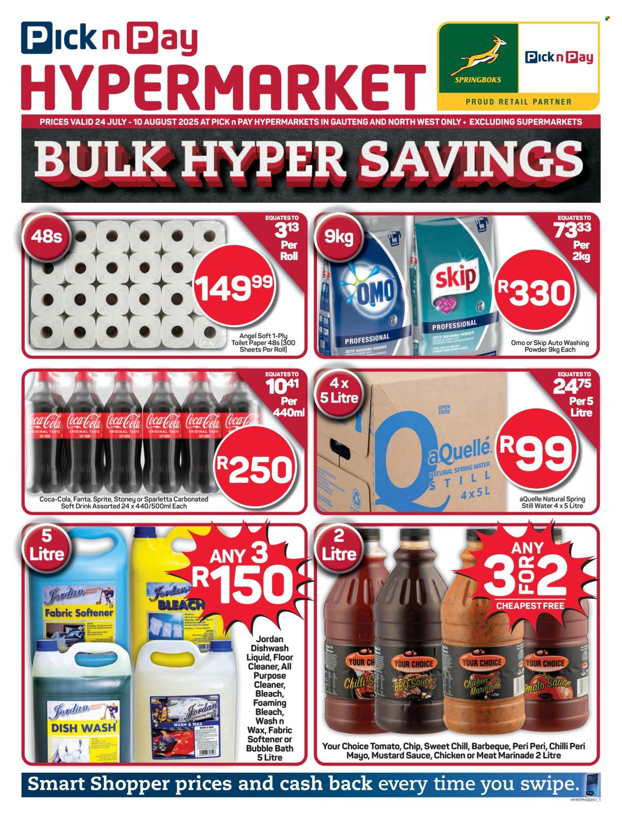 Pick n Pay Hypermarket specials - 24/07/2025 - 10/08/2025. Page 1