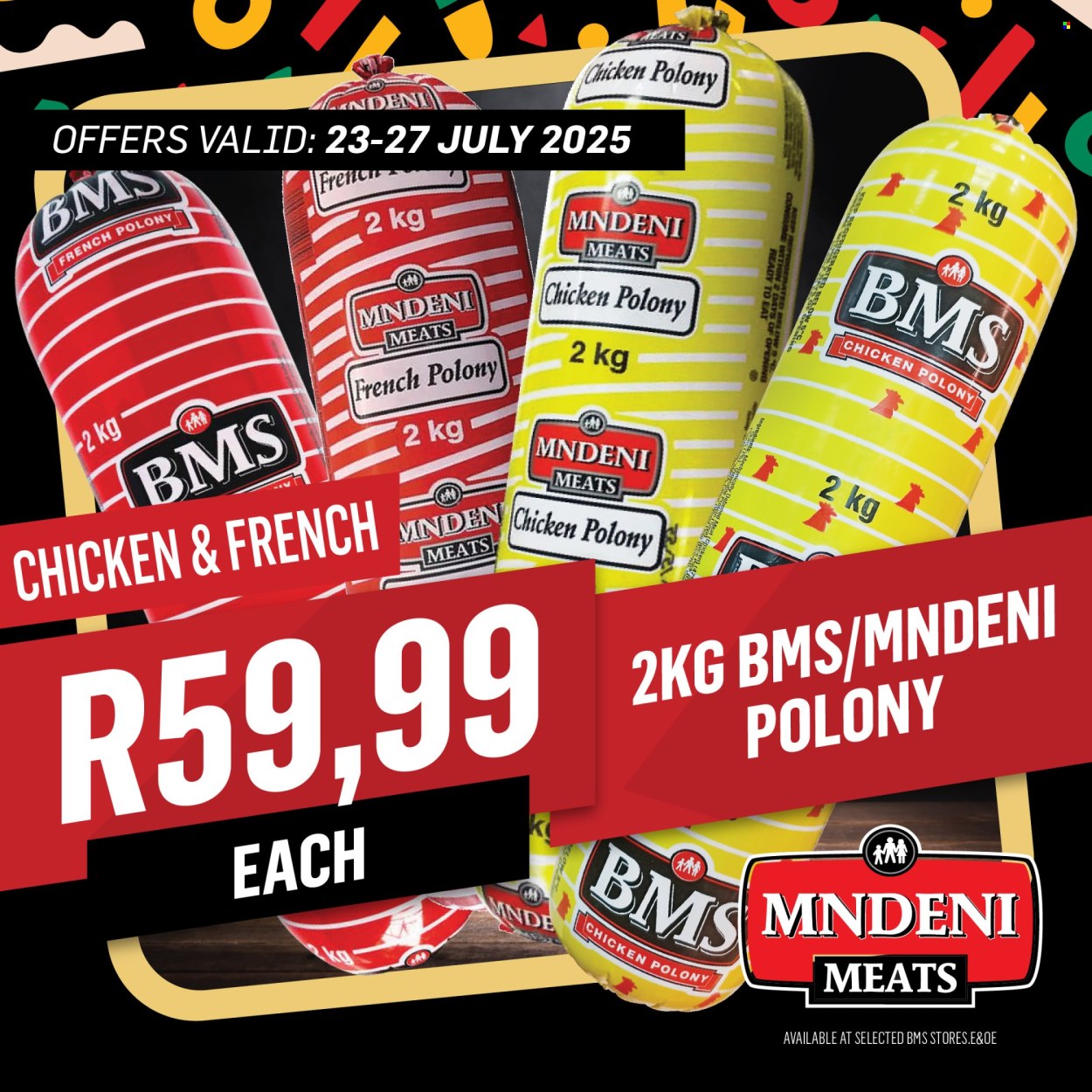 Mndeni Meats specials - 23/07/2025 - 27/07/2025. Page 5