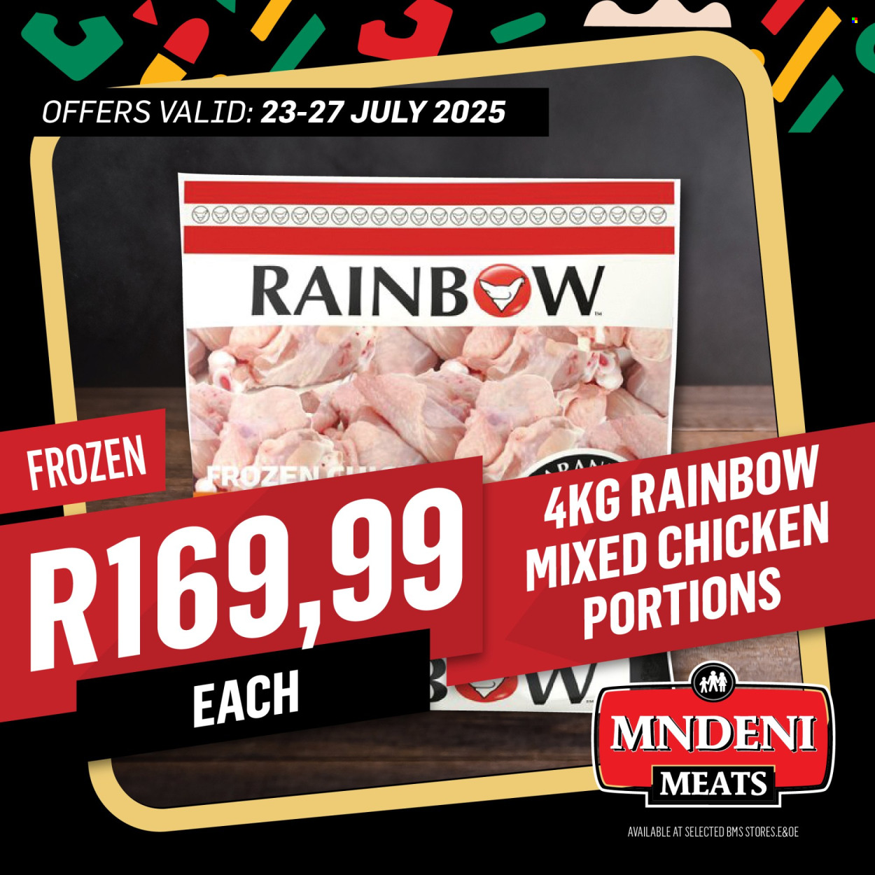 Mndeni Meats specials - 23/07/2025 - 27/07/2025. Page 7