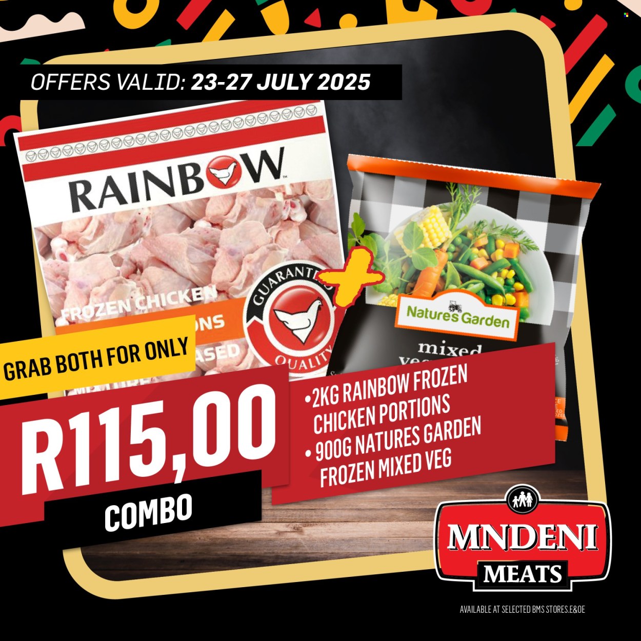 Mndeni Meats specials - 23/07/2025 - 27/07/2025. Page 12