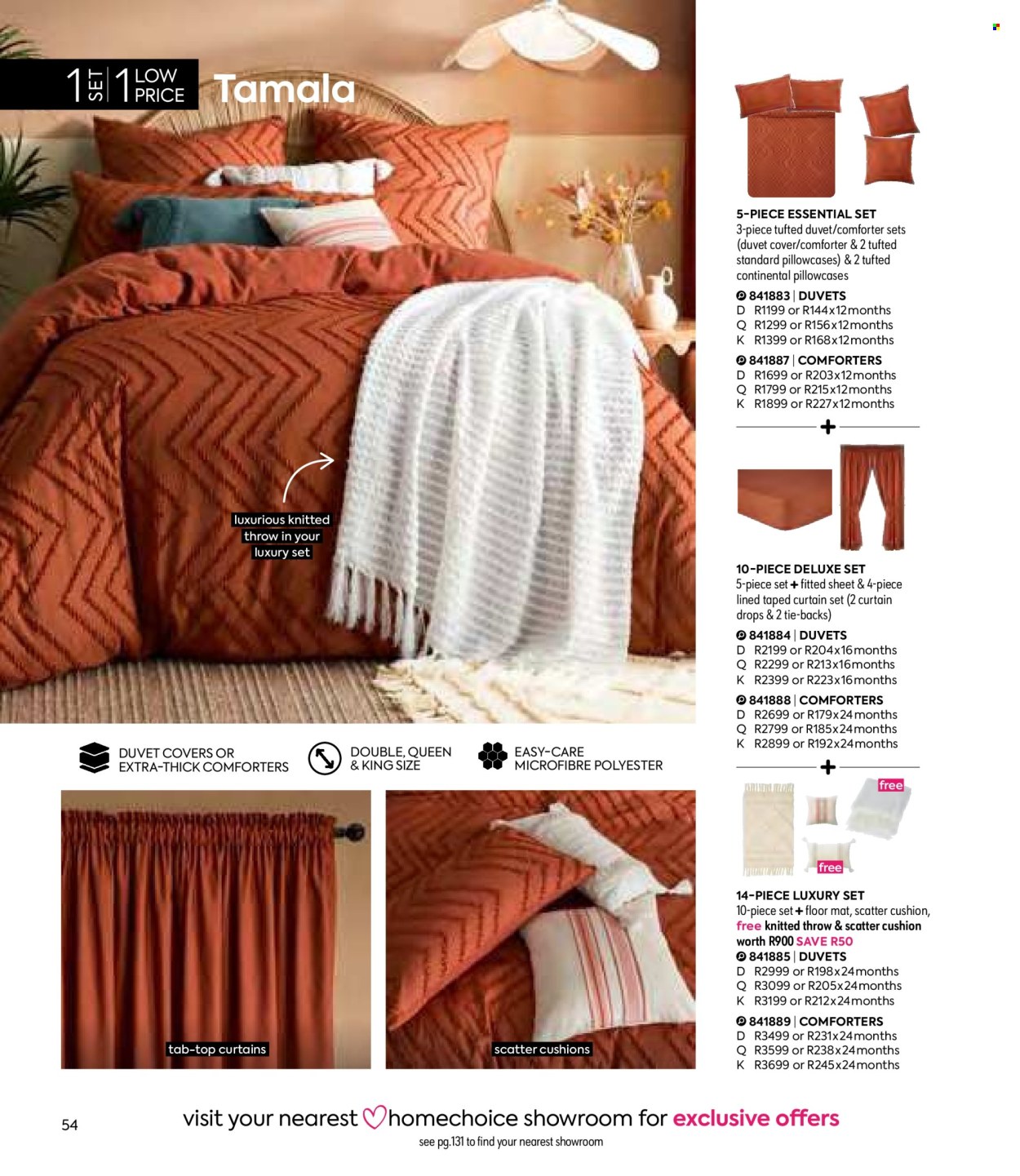 HomeChoice specials - 01/08/2025 - 30/09/2025. Page 54