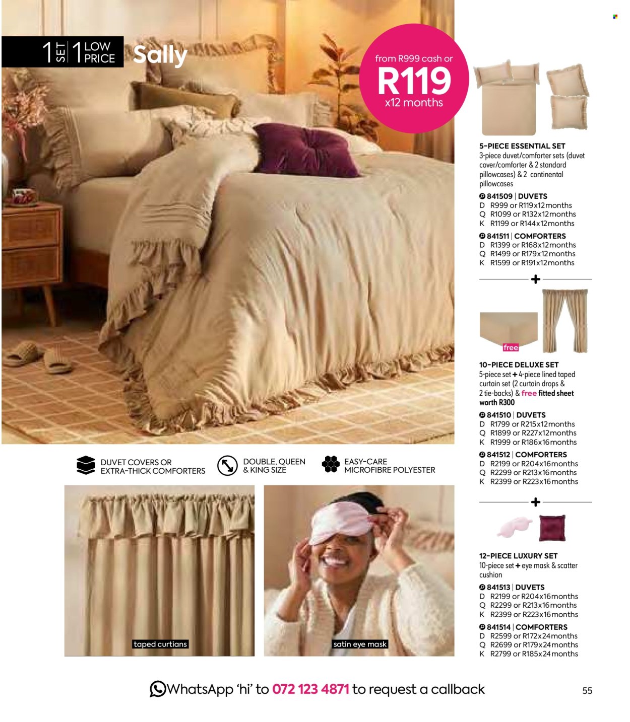 HomeChoice specials - 01/08/2025 - 30/09/2025. Page 55
