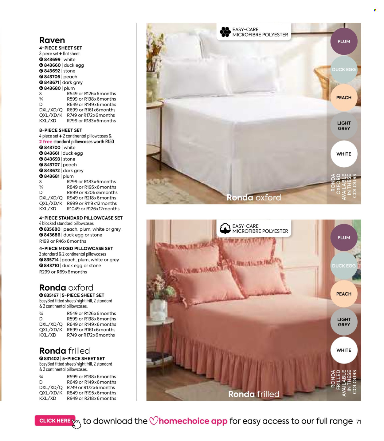 HomeChoice specials - 01/08/2025 - 30/09/2025. Page 71