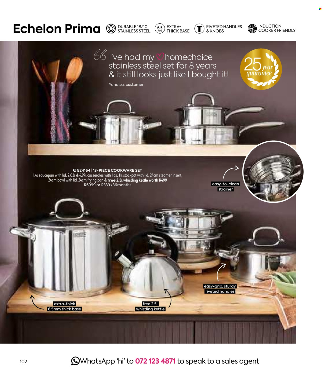 HomeChoice specials - 01/08/2025 - 30/09/2025. Page 102