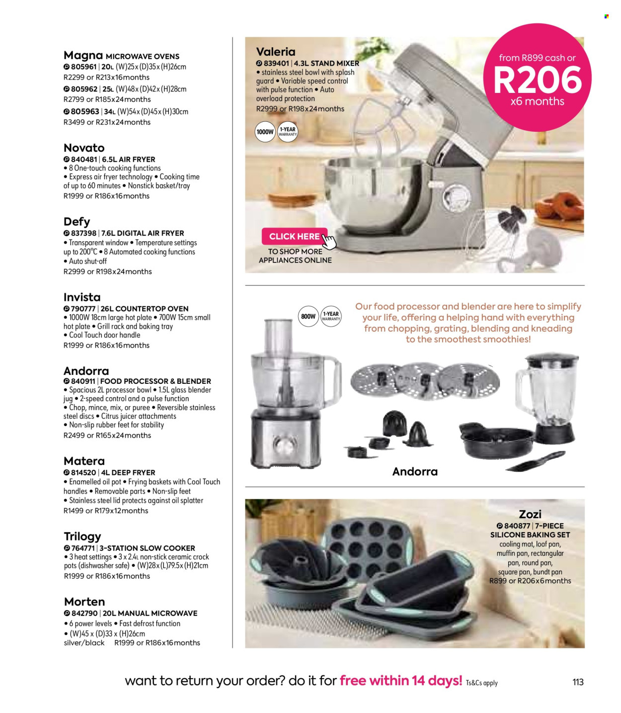 HomeChoice specials - 01/08/2025 - 30/09/2025. Page 113