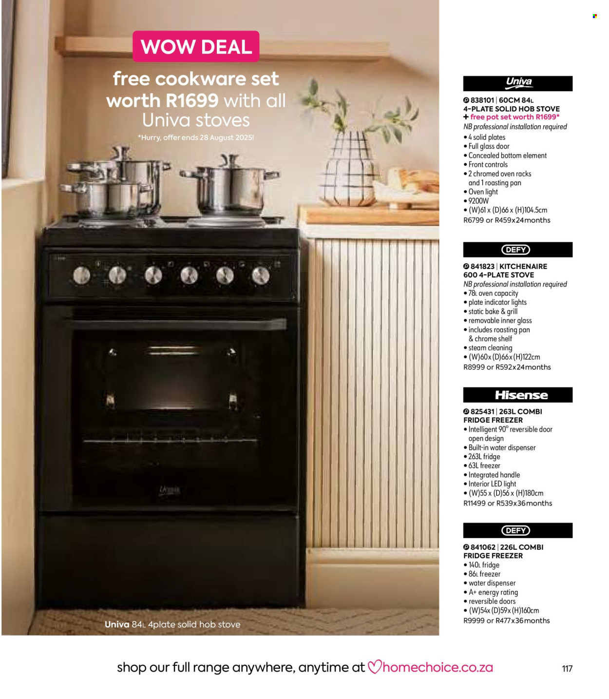 HomeChoice specials - 01/08/2025 - 30/09/2025. Page 117