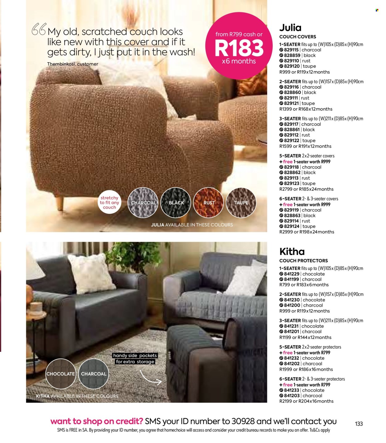 HomeChoice specials - 01/08/2025 - 30/09/2025. Page 133