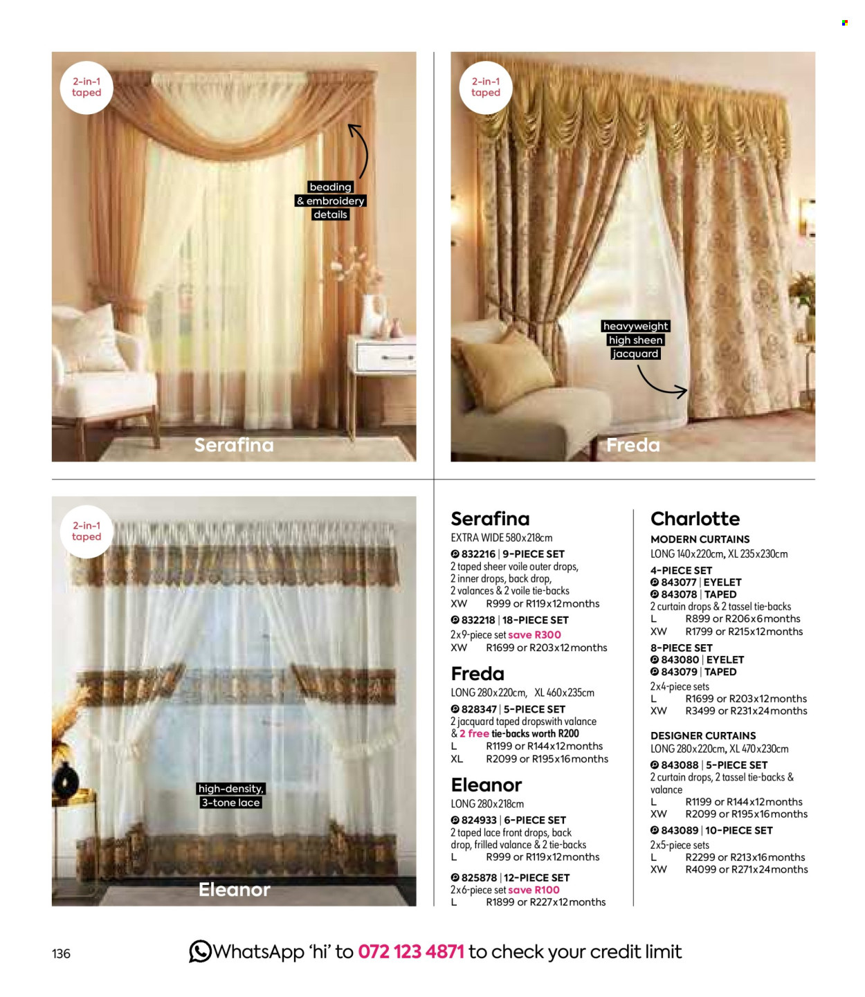 HomeChoice specials - 01/08/2025 - 30/09/2025. Page 136