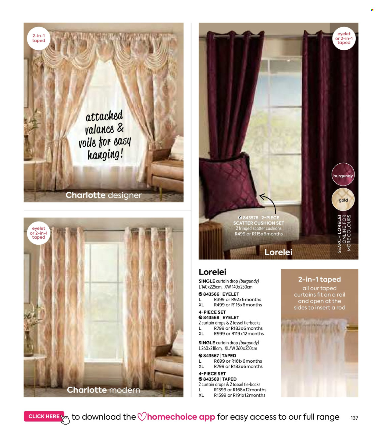 HomeChoice specials - 01/08/2025 - 30/09/2025. Page 137