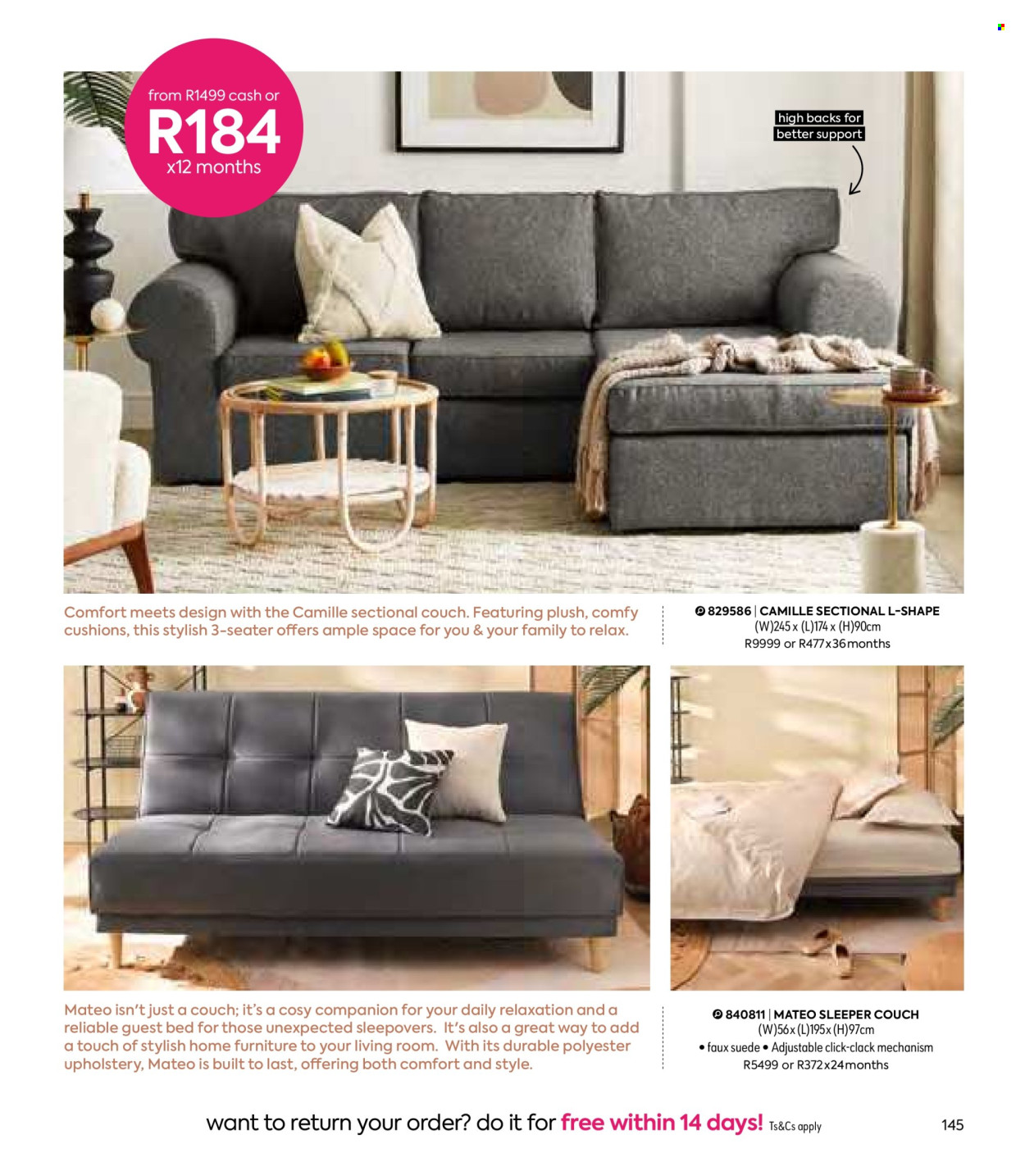 HomeChoice specials - 01/08/2025 - 30/09/2025. Page 145