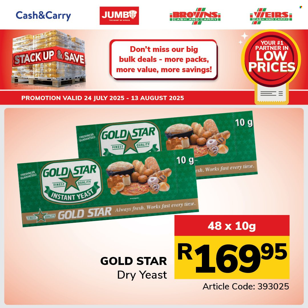 Jumbo Cash & Carry specials - 24/07/2025 - 13/08/2025. Page 46
