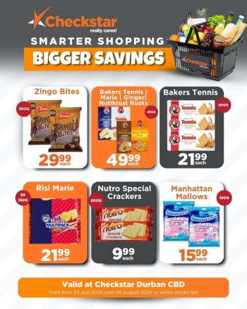 Checkstar catalogue  - 23/07/2025 - 06/08/2025.