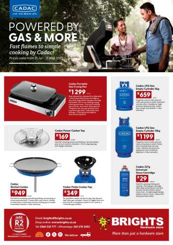 Brights Hardware catalogue  - 15/07/2025 - 31/08/2025.