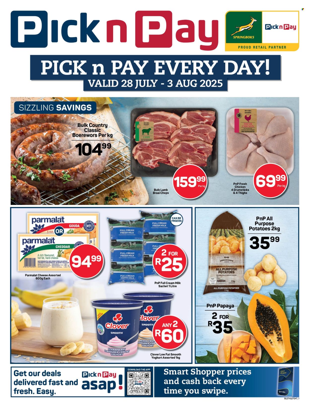 Pick n Pay specials - 28/07/2025 - 03/08/2025. Page 1
