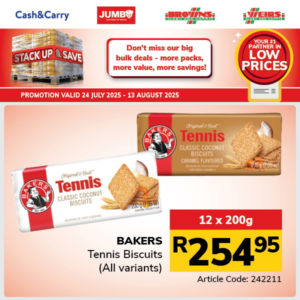 Jumbo Cash & Carry specials - 24/07/2025 - 13/08/2025. Page 57