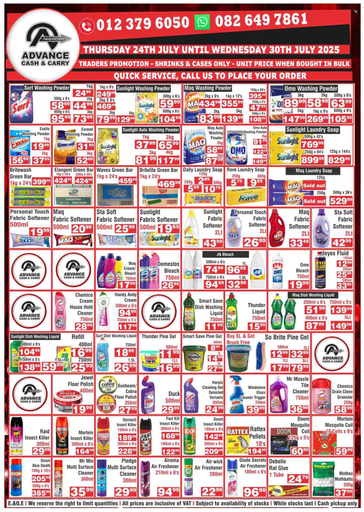Advance Cash & Carry specials - 24/07/2025 - 30/07/2025. Page 8
