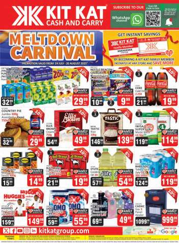 Kit Kat Cash & Carry catalogue  - 24/07/2025 - 20/08/2025.