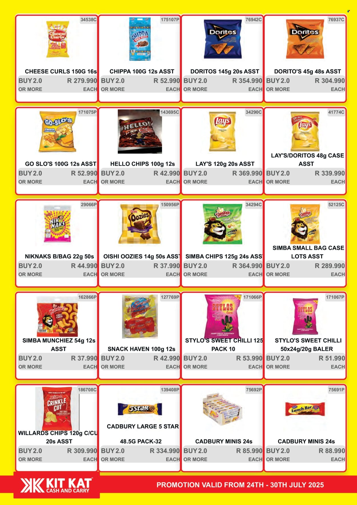 Kit Kat Cash & Carry specials - 24/07/2025 - 30/07/2025. Page 2