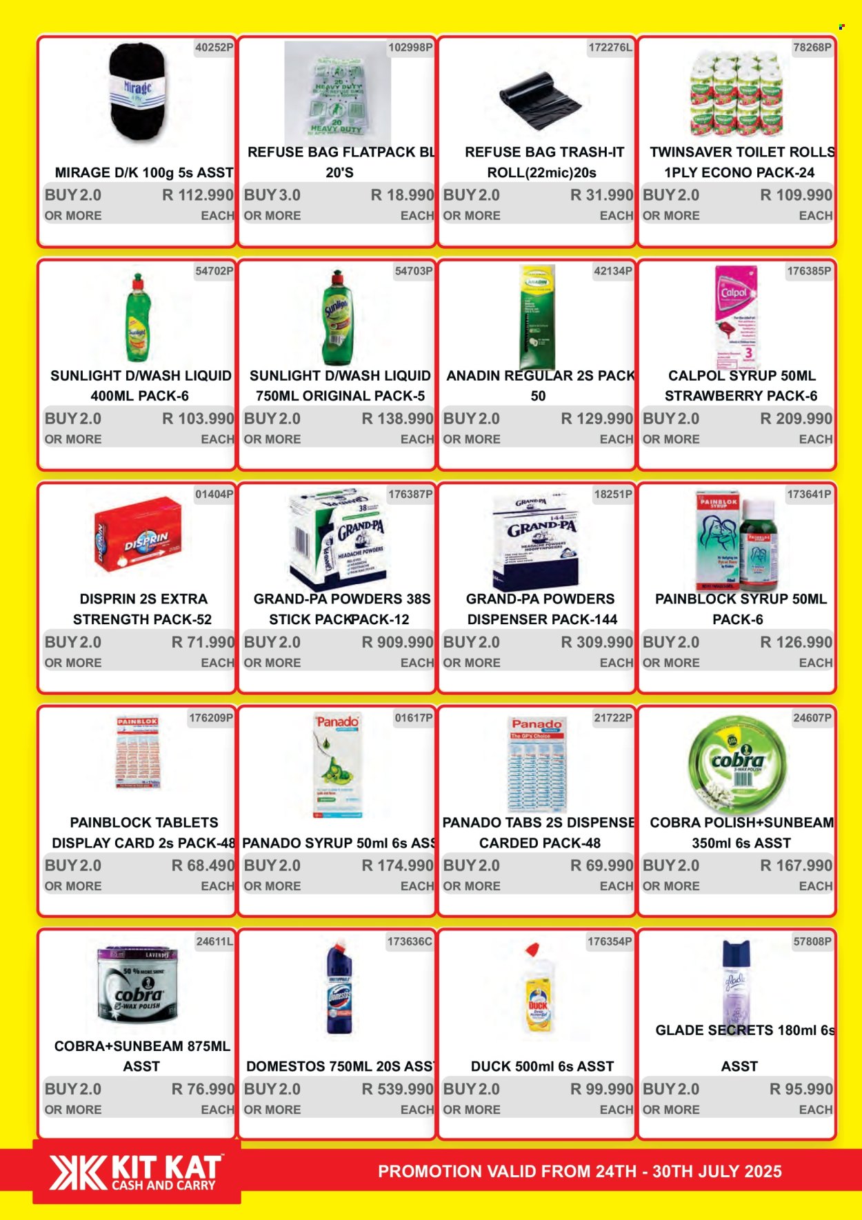 Kit Kat Cash & Carry specials - 24/07/2025 - 30/07/2025. Page 14