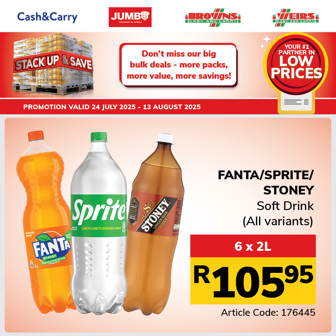 Jumbo Cash & Carry specials - 24/07/2025 - 13/08/2025. Page 23