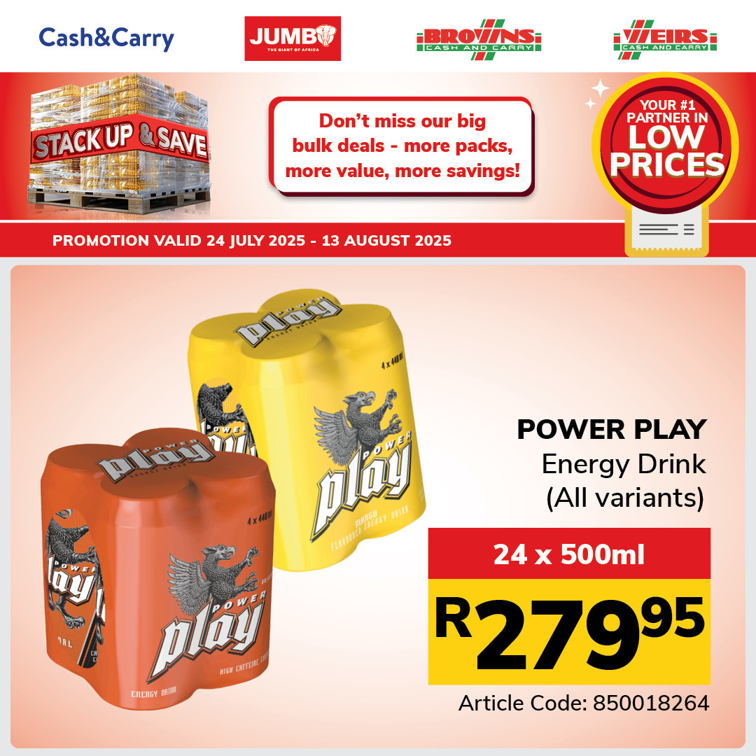 Jumbo Cash & Carry specials - 24/07/2025 - 13/08/2025. Page 28