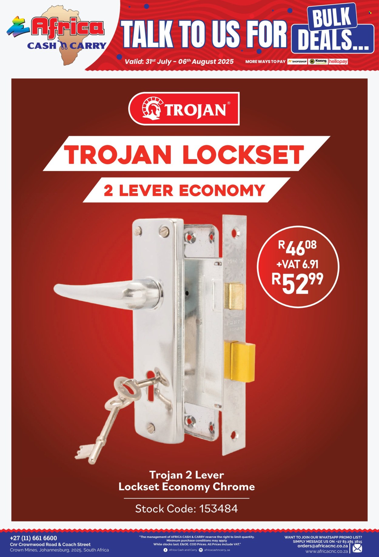 Africa Cash & Carry specials - 31/07/2025 - 06/08/2025. Page 14