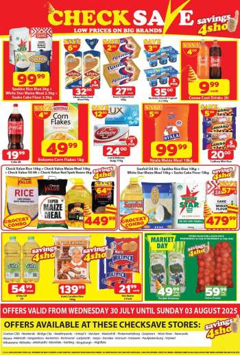 Check Save catalogue  - 30/07/2025 - 03/08/2025.