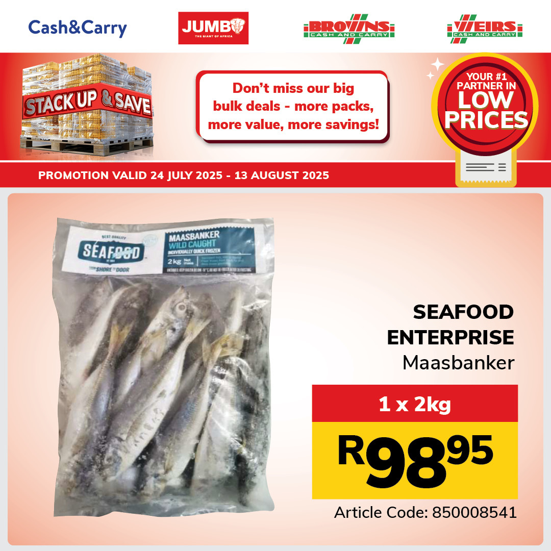 Jumbo Cash & Carry specials - 24/07/2025 - 13/08/2025. Page 17