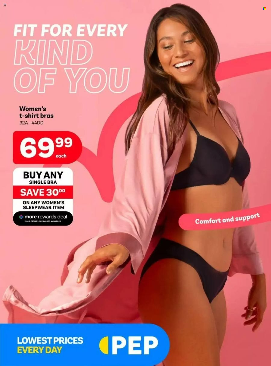 PEP Stores specials. Page 1