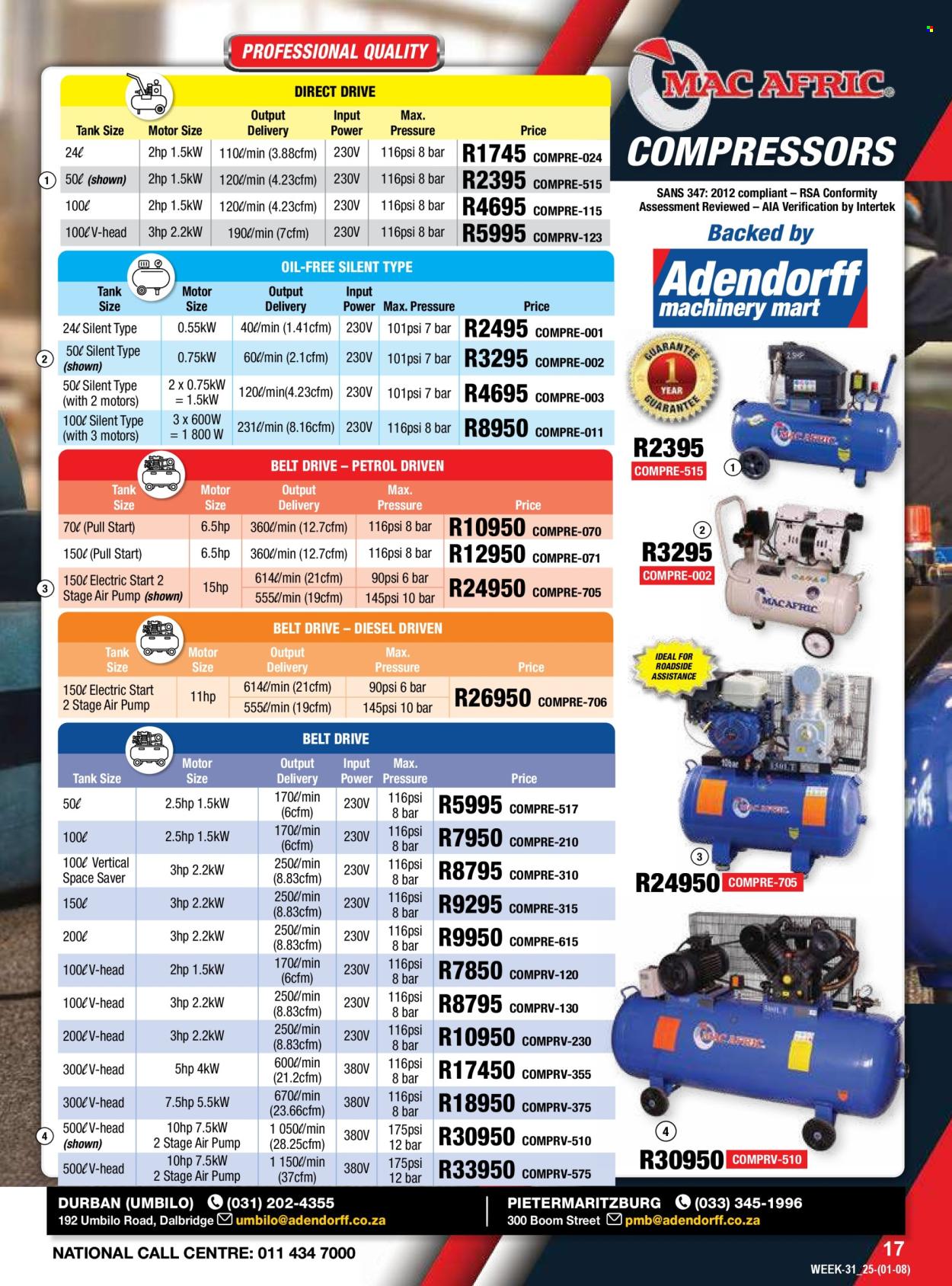 Adendorff Machinery Mart specials - 01/08/2025 - 31/08/2025. Page 19