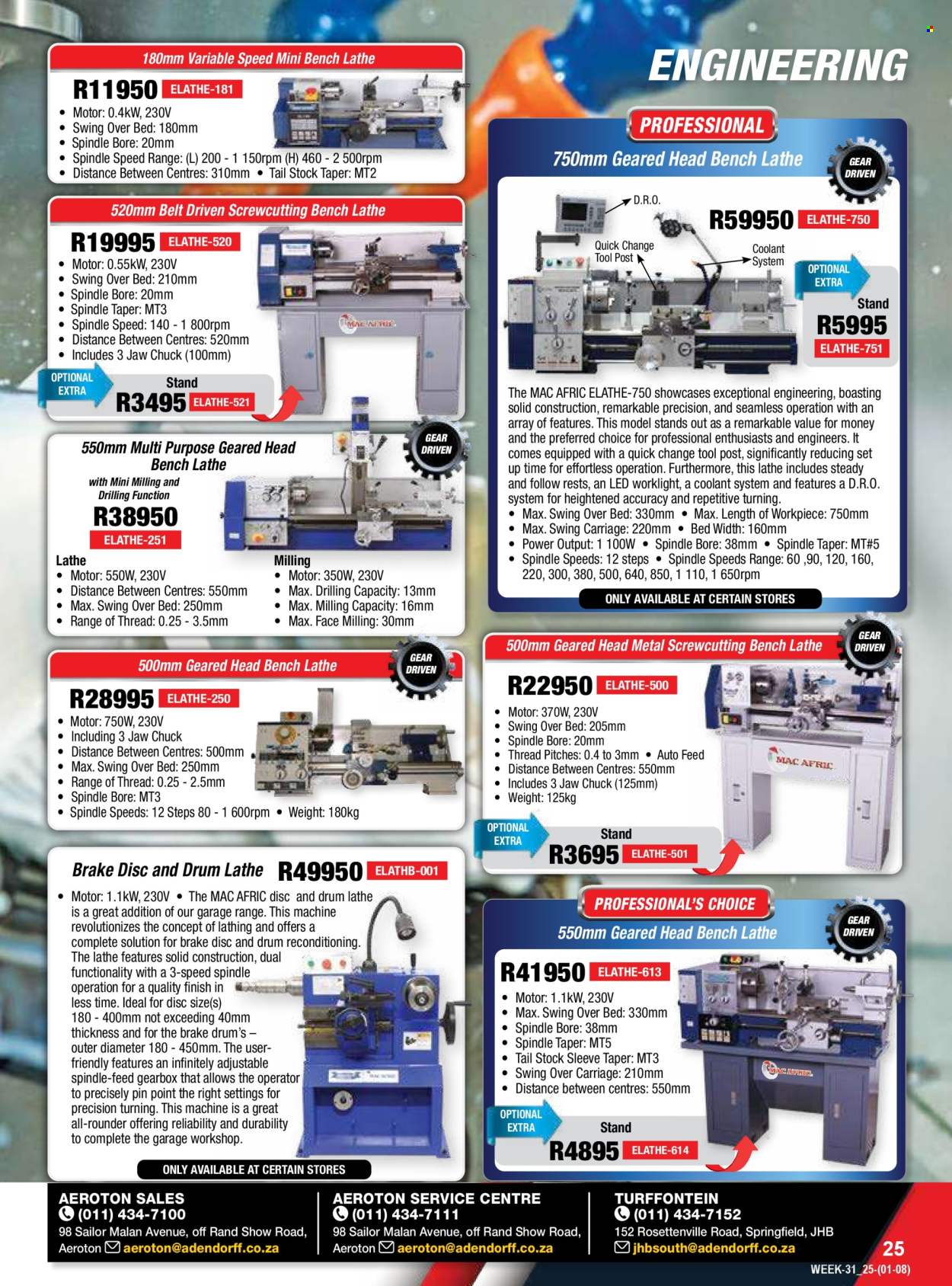 Adendorff Machinery Mart specials - 01/08/2025 - 31/08/2025. Page 27