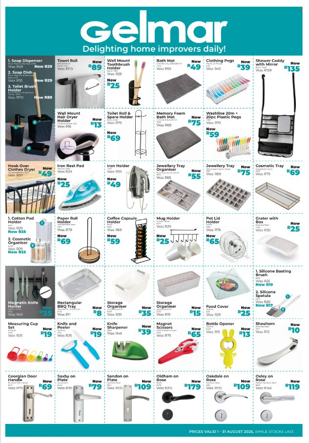 Gelmar specials - 01/08/2025 - 31/08/2025. Page 1