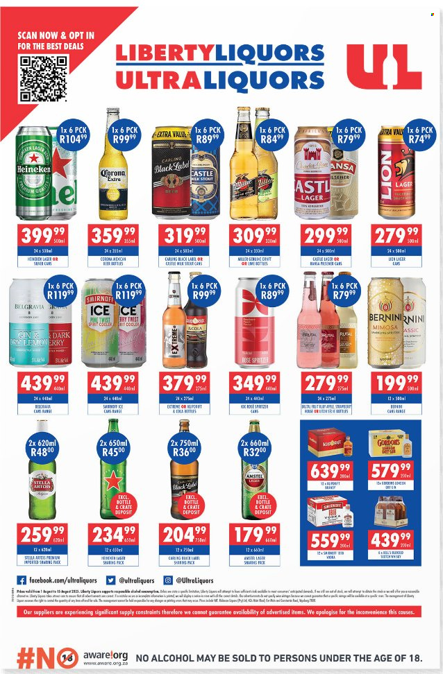 Liberty Liquors specials - 01/08/2025 - 15/08/2025. Page 4