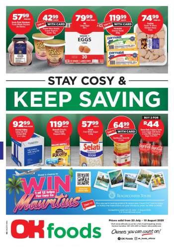 OK Foods catalogue  - 23/07/2025 - 10/08/2025.