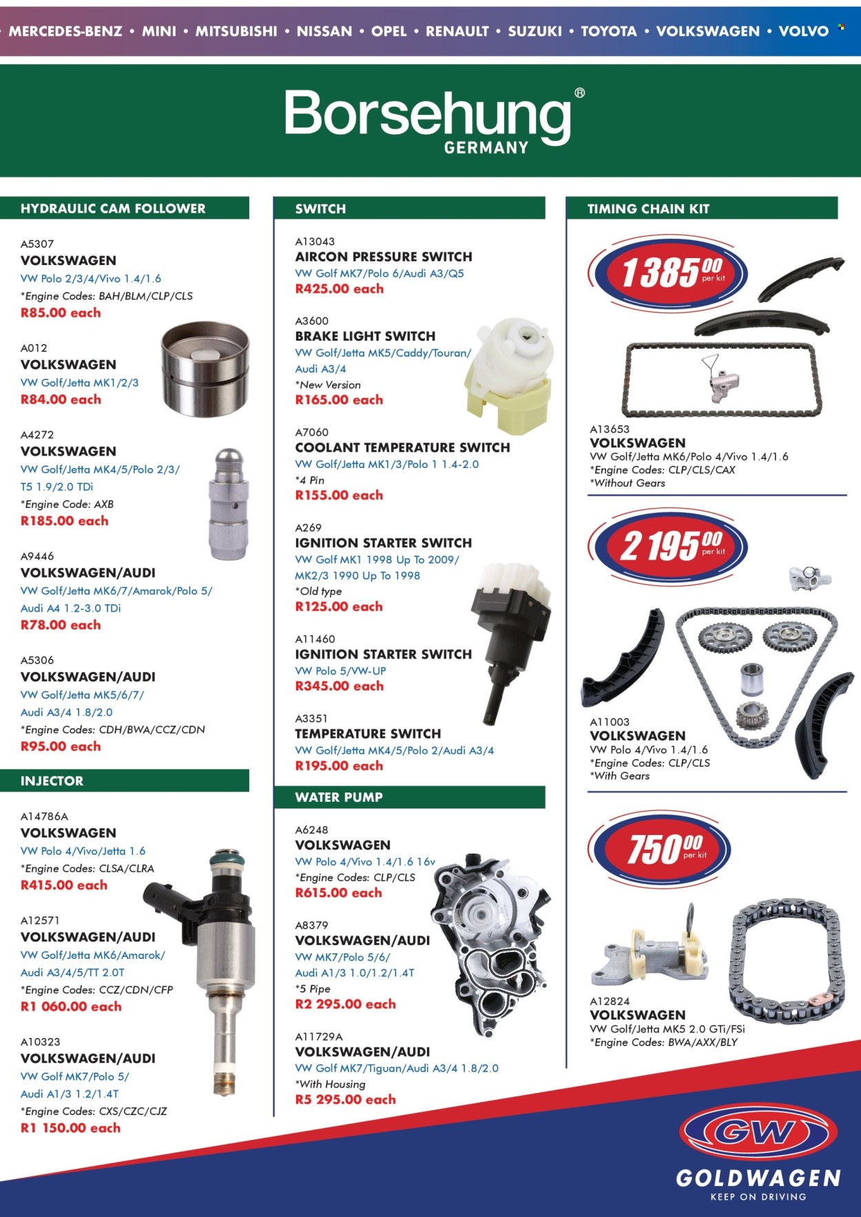 Goldwagen specials - 01/08/2025 - 01/08/2025. Page 3
