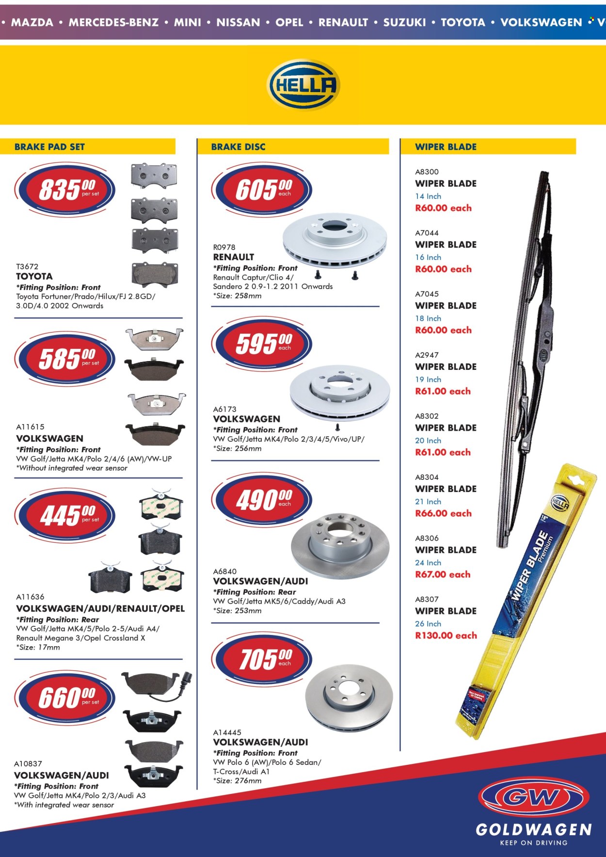 Goldwagen specials - 01/08/2025 - 01/08/2025. Page 15