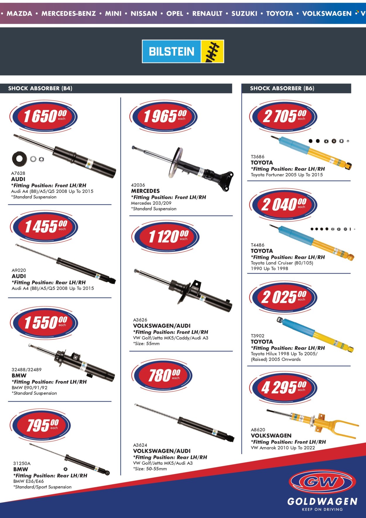 Goldwagen specials - 01/08/2025 - 01/08/2025. Page 17