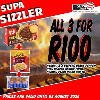 Supa Store catalogue  - 01/08/2025 - 03/08/2025.